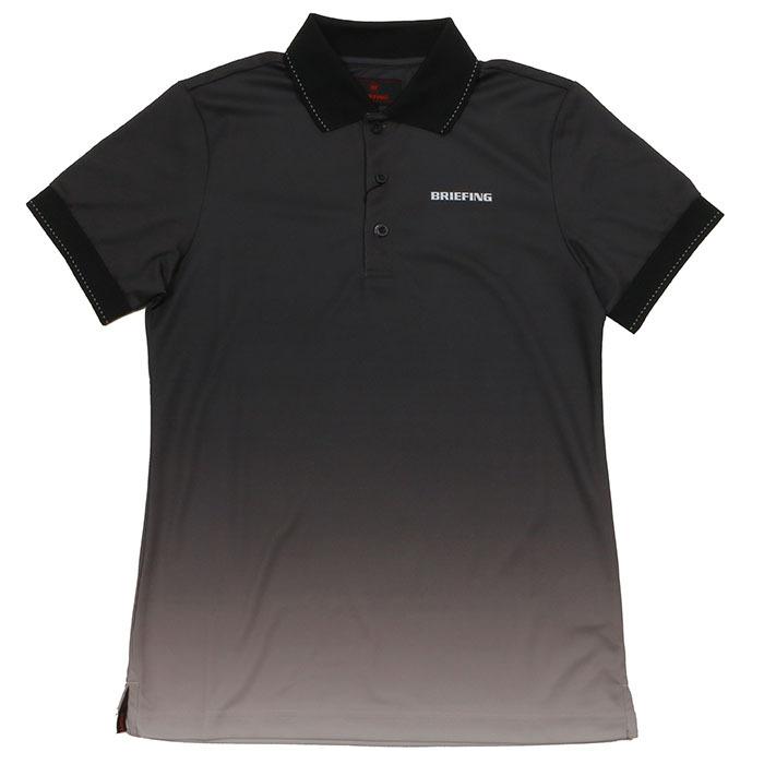 ブリーフィンググラデーションポロシャツ Mサイズ BRIEFING GOLF（ブリーフィングゴルフ） MENS GRADATION POLO CR