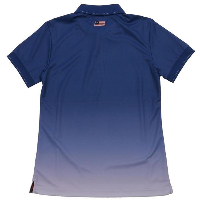 【美品】BRIEFING GOLF グラデーションポロシャツ 現行モデル XL BRIEFING GOLF（ブリーフィングゴルフ） MENS GRADATION POLO CR