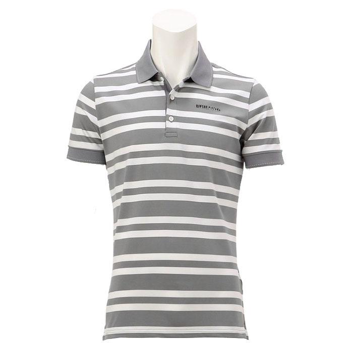 BRIEFING GOLF ブリーフィングゴルフ MENS STRIPE POLO ボーダー
