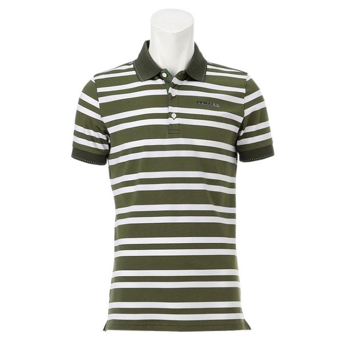 BRIEFING GOLF（ブリーフィングゴルフ） MENS STRIPE POLO ボーダー