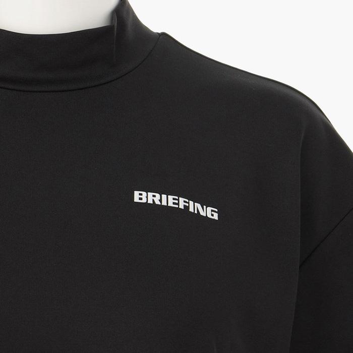 ブリーフィングゴルフ　BACK LOGO LINE LS HIGH NECK ブリーフィング ゴルフウェア 長袖シャツ 秋 冬 MS BACK LOGO LINE LS