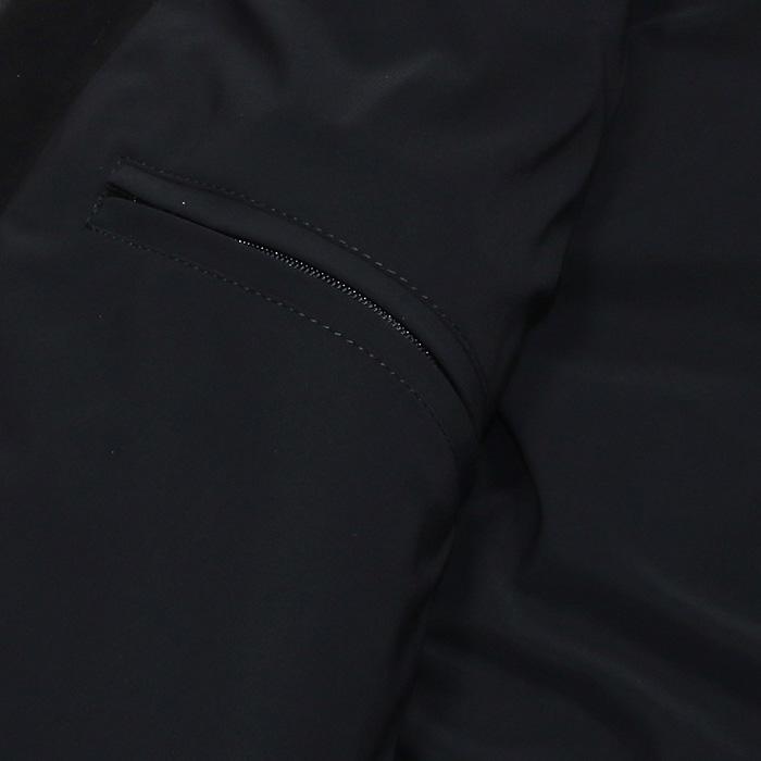 EMMETI エンメティ DONY MERINOS CAMOSCIATO NERO ムートンダウンベスト メンズ 23秋冬 DONYの画像