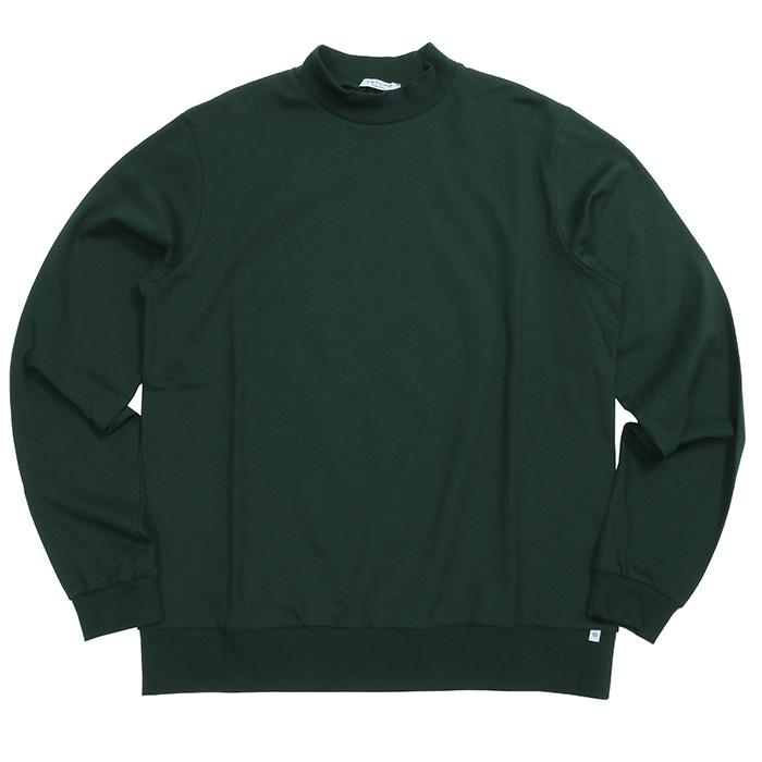 ANTICIPO アンティチポ スムースコットンモックネック メンズ FIANO 
