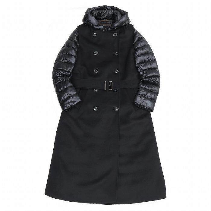 MOORER ムーレー HARNA-CWR キルテッドダブルブレステッドコート 