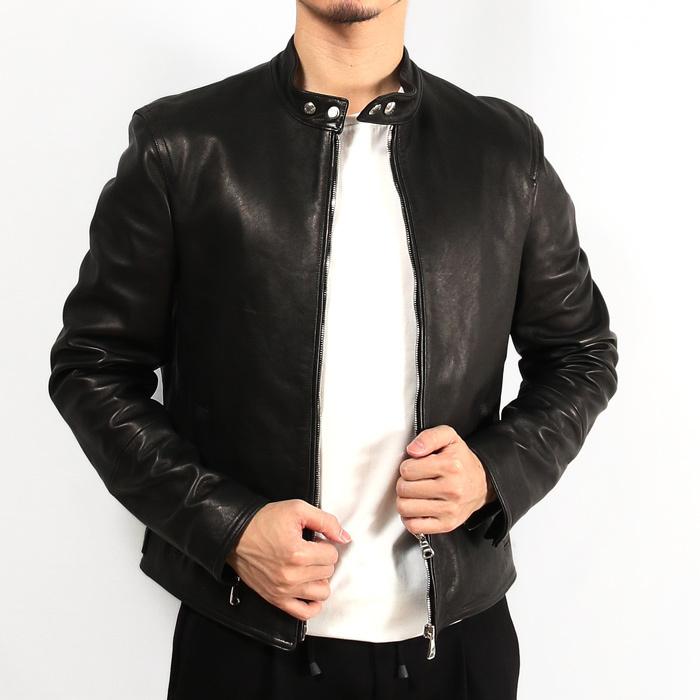新春SALE 30】EMMETI エンメティ×干場義雅 H UOMO アッカウォモ ラム ナッパレザー シングルライダースレザージャケット メンズ NERO/BLACK : huomo : EXCLUSIVE ONLINE - 通販 - Yahoo!ショッピング 新春SALE 30】EMMETI エンメティ×干場義雅 H UOMO アッカウォモ ラム ナッパレザー シングルライダースレザージャケット メンズ NERO/BLACK : huomo : EXCLUSIVE ONLINE - 通販 - Yahoo!ショッピング