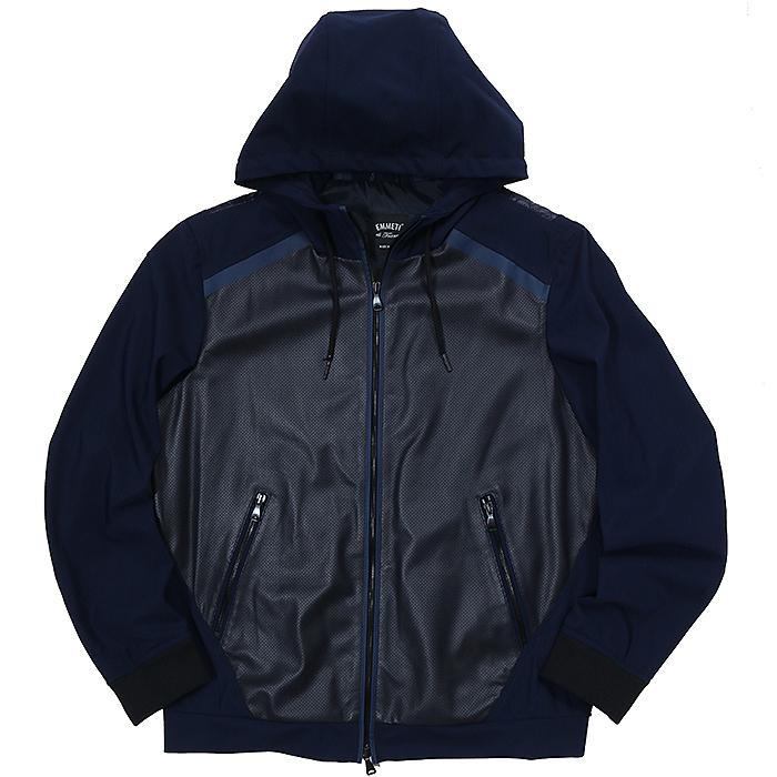 お買い得！ EMMETI エンメティ LEONE NAPPA TECH TRAF × SENSITIVE × SPL ラムスキンフーデッドパーカー メンズ 23春夏 LEONENTTRSENSEL 【E1876981940】(66000円)