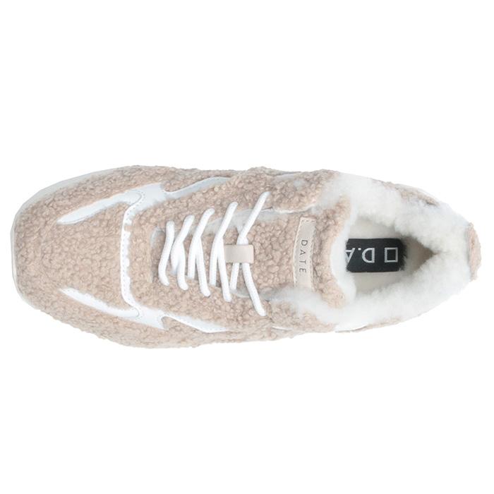 箱付き D.A.T.E. デイト FUGA TEDDY ムートン スニーカー 【公式通販】