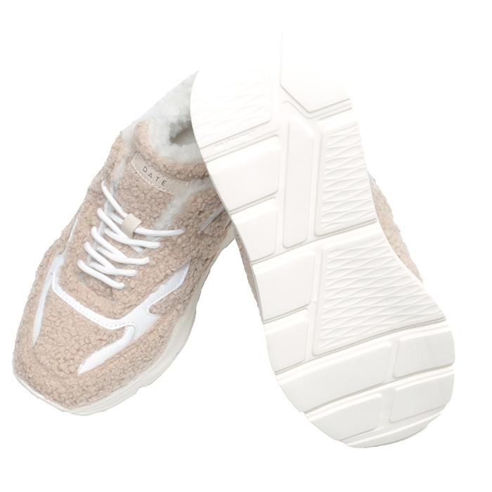 D.A.T.E. デイト FUGA スニーカー メンズ 24秋冬 TEDDY BEIGE MFGF-JP