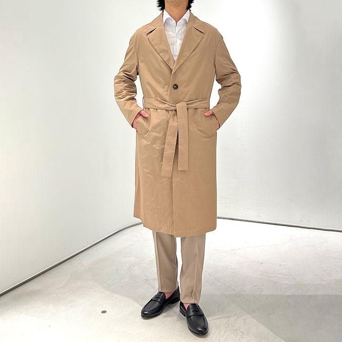 HEVO hevo イーヴォ OSTUNI シングルベルテッドコート メンズ 春 HEVO hevo イーヴォ OSTUNI シングルベルテッドコート メンズ 春