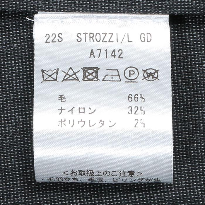 giab's ARCHIVIO ジャブスアルキヴィオ STROZZI GOLD サマーウール ナイロン ポリウレタン シングルテーラードジャケット メンズ A7142の画像