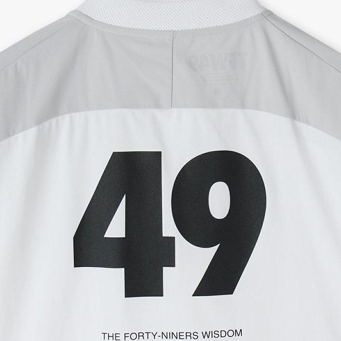 TFW49 ティーエフダブリュー49 SIDE MESH COLLARLESS POLO TFW49 ティーエフダブリュー49 SIDE MESH COLLARLESS POLO