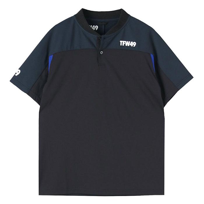 TFW49 ティーエフダブリュー49 SIDE MESH COLLARLESS POLO サイドメッシュカラーレスポロ メンズ 23春夏 T102310012｜exclusive｜03