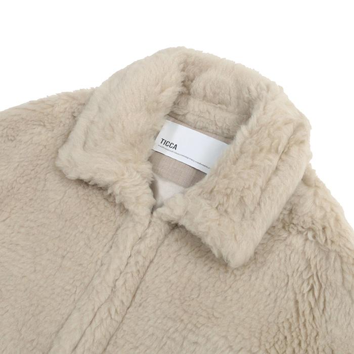 TICCA（ティッカ） WOOLファーポンチョ 24秋冬 TBDA-033 : EXCLUSIVE