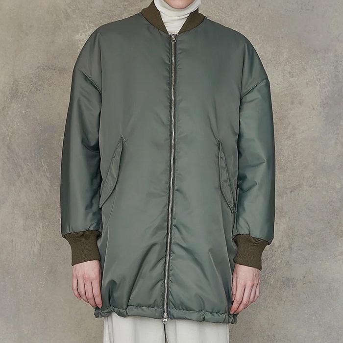 TICCA（ティッカ） ミドルMA-1 レディース ナイロン ブルゾン ゆったり