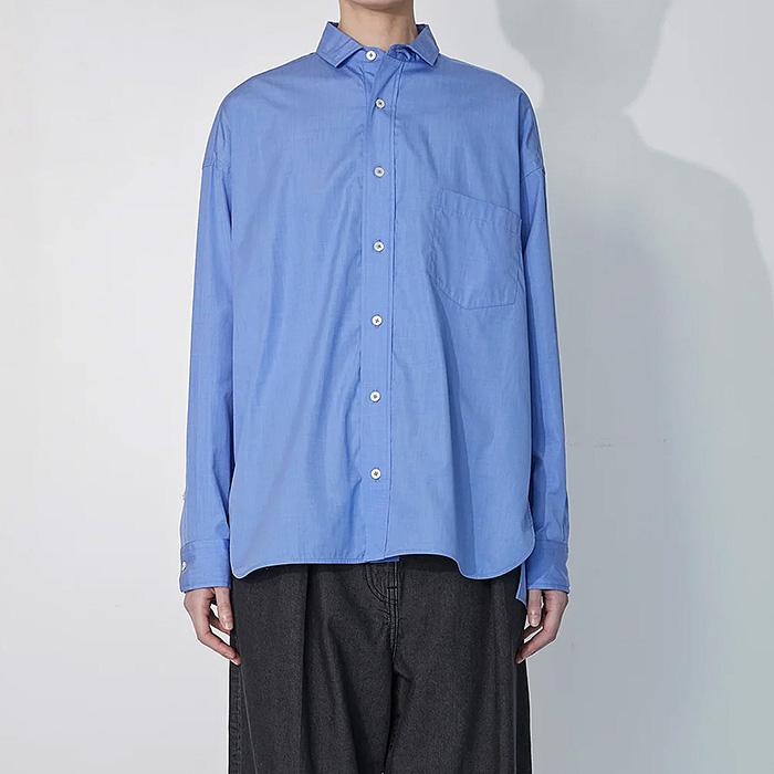 美品▲TICCA ティッカ/スクエアビッグシャツ▲コットン ゆったり ストライプ TICCA (ティッカ) スクエアビッグシャツ