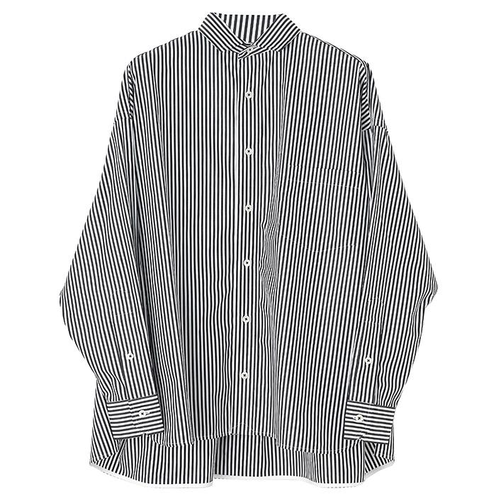 美品▲TICCA ティッカ/スクエアビッグシャツ▲コットン ゆったり ストライプ TICCA ティッカ レディース スクエアビッグシャツ コットン