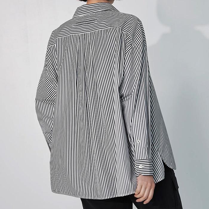 TICCA（ティッカ） レディース スクエアビッグシャツ コットン