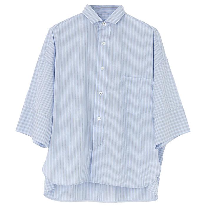 TICCA（ティッカ） TICCAティッカスクエア半袖ダブルカフスシャツ