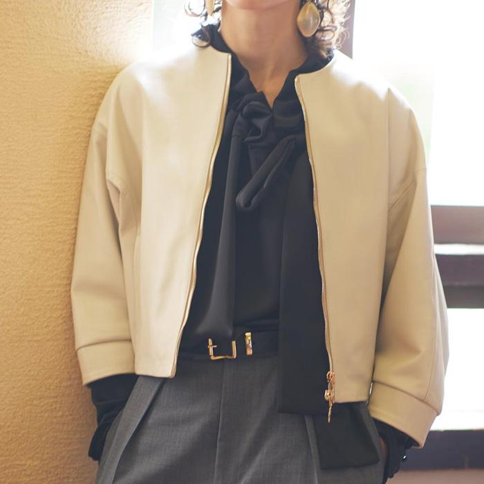 EMMETI（エンメティ） TILLY LAMBSKIN NAPPA ラムスキンレザー ノー