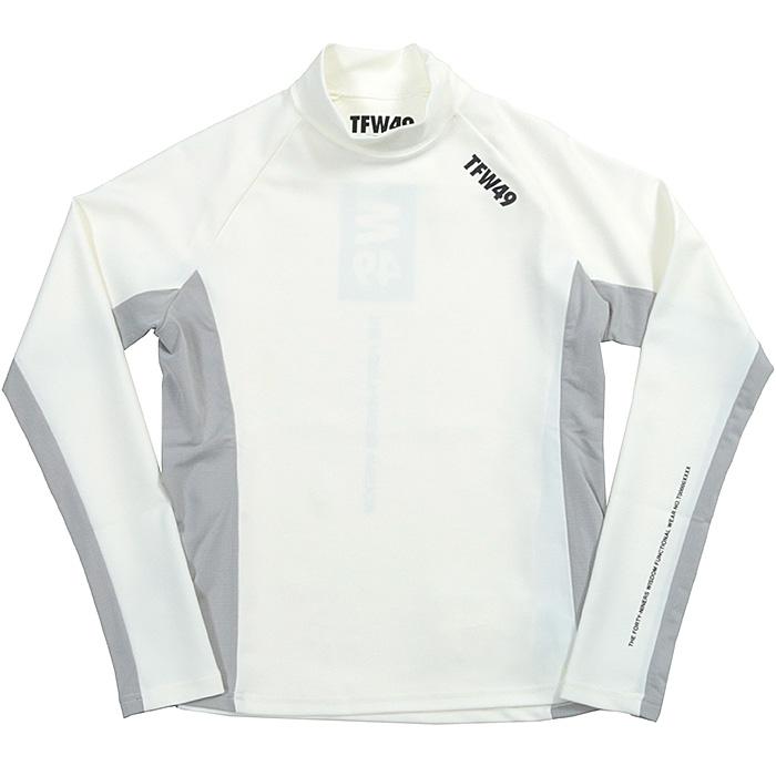 TFW49 ティーエフダブリュー49 MOCKNECK SIDE MESH‼️ 美品】TFW49 SIDE MESH SHORT SLEEVE MOCKNECK | TFW49（ティーエフ