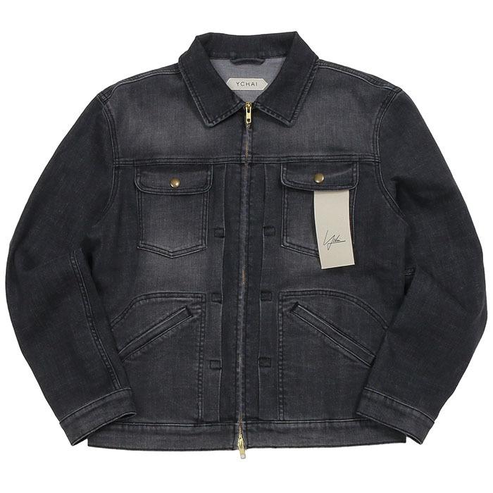 未使用 YCHAI イカイ デニムジャケット 48 メンズ イタリア製 YCHAI（イカイ）RIDER インディゴデニムジャケット【MASTERPLAN