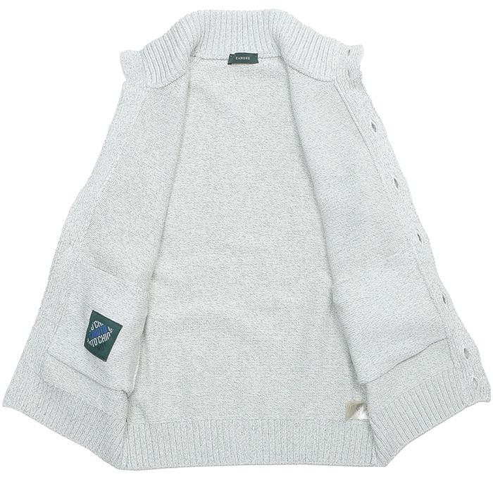 ZANONE ザノーネ CHIOTO キョート スタンドカラーカーディガン メンズ 25春夏 ZM376 472-3560の画像