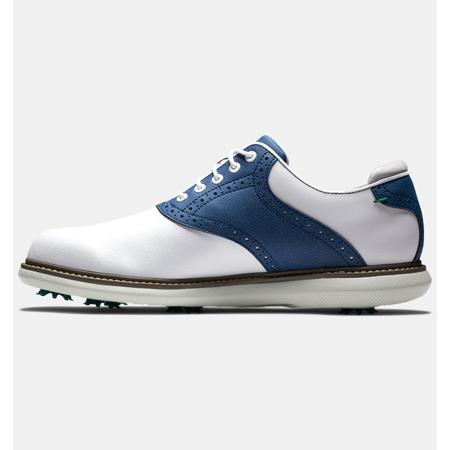 FootJoy フットジョイ Traditions #57901 White/Navy ゴルフスパイク 0cm White/Navy 5cm