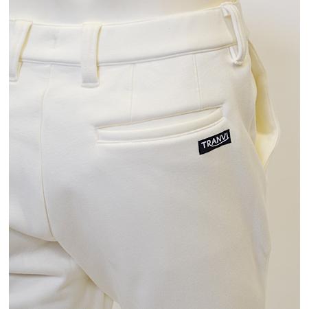 Tranviトランヴィ TRPTB-029 WARM STRETCH PANTS WHITE 裏起毛ウォームパンツ|excorsgolf|05