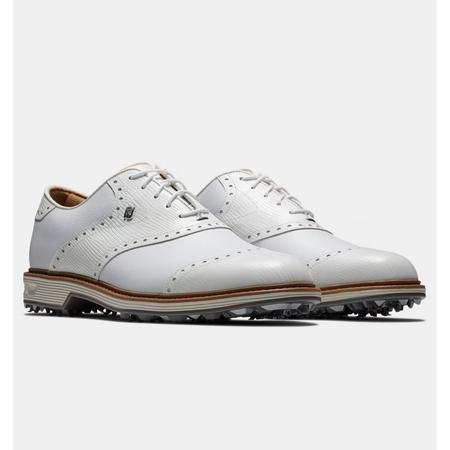 FootJoy フットジョイ Premiere Series - Wilcox #54322 White/Lizard Print スパイクシューズ｜excorsgolf｜04