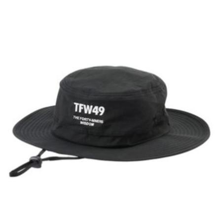 メンズウェア TFW49 / SAFARI HAT BLACK TFW49 ティーエフダブリュー49 2025 SAFARI HAT BLACK サファリハット