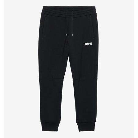 TFW49 2025 AW ジョガーパンツ TFW49 【土日祝も発送】2025AW CARDBOARD MATERIAL JOGGER PANTS BLACK