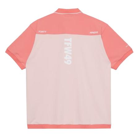 【土日祝も発送】TFW49 ティーエフダブリュー49  26SS  SIGNATURE SS REGULAR POLO PINK  レギュラーポロの画像