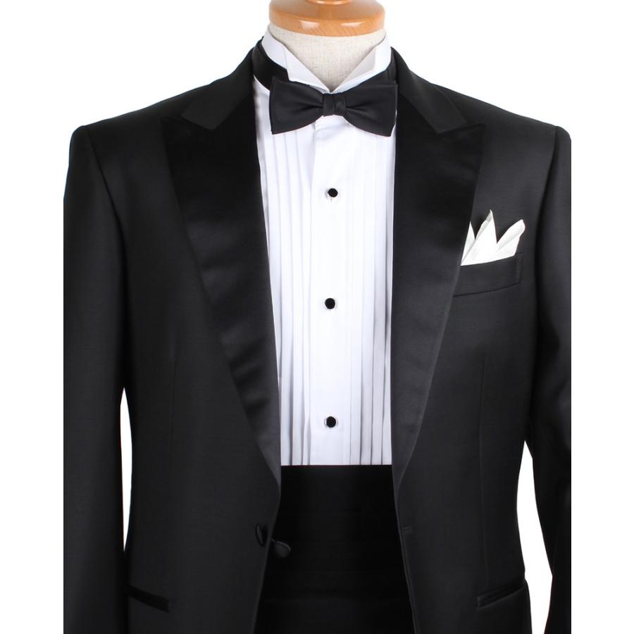 新品　日本製シルク蝶タイ＆カマーバンド 黒無地　Mサイズ EXCY 日本製シルク蝶タイ＆カマーバンド 黒無地 : EXCY