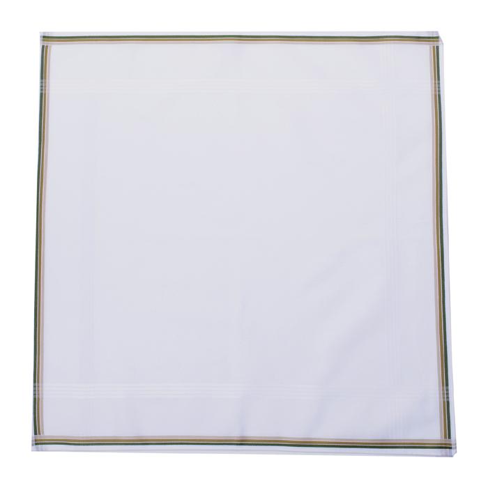 イタリー製GRAZIINAハンカチ 3色フレーム柄 |  | 01