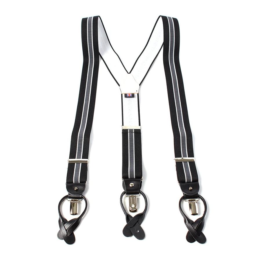  THURSTON サスペンダー35mmブラック 黒 albert thurston（アルバートサーストン） 英国ALBERT THURSTON