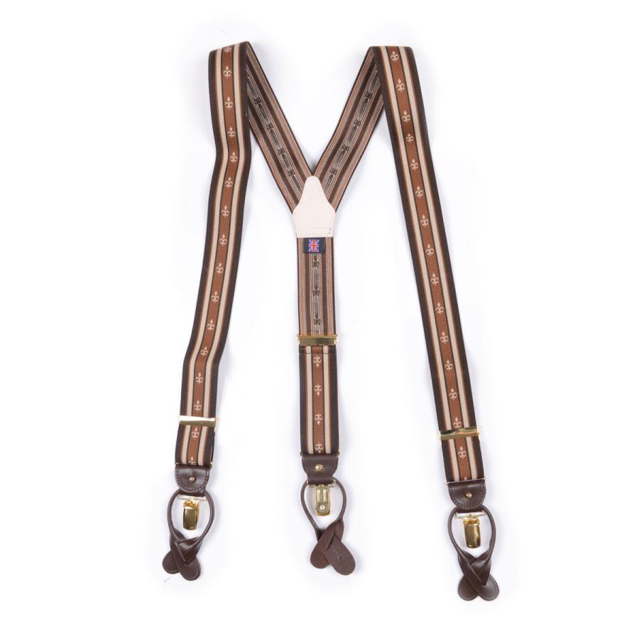  THURSTON ブラウン サスペンダー Amazon | ALBERT THURSTON(アルバートサーストン) サスペンダー
