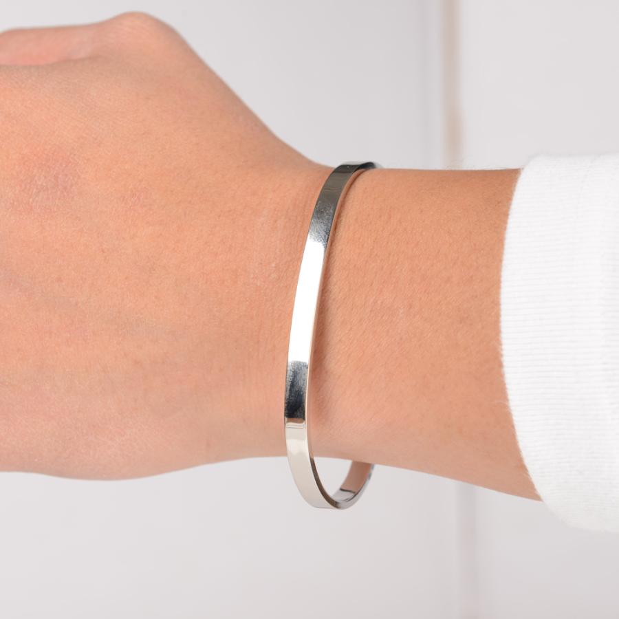 ブレスレット 日本製ネイビーソーダライトレジメンタル ネイビー バングル |  | 02