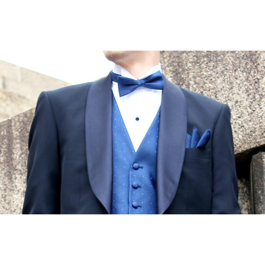 EXCY（エクシィ） ポケットチーフ EXCY FORMAL VANNERSシルク ドット柄 