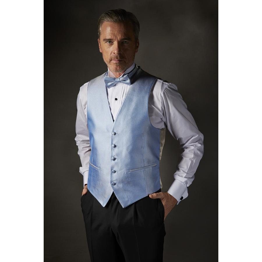 正規店仕入れの ベストセット Excy Formal Vanners メンズフォーマルベストセット 千鳥格子 サックスブルー 日本製 安いそれに目立つ Www Thedailyspud Com