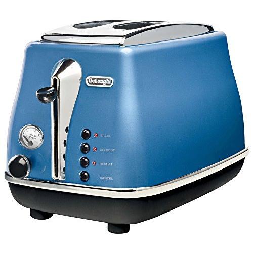 贅沢 Delonghi デロンギ デロンギ Delonghi アイコナ コレクション ポップアップトースター 10 4枚切パン ブルー Cto03j B キッチン家電 Postetelecom Gouv Cg