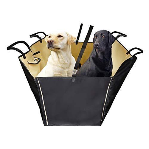 人気沸騰ブラドン Bqkozfin Bqkozfin ペット用ドライブシート 飛び出 防水 シートカバー 後部座席 ペット安全ベルト付き 車用ペット シート お出かけ お散歩用品 Albinofoundation Org