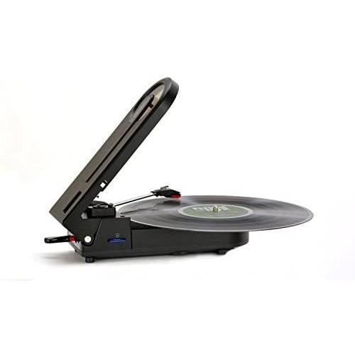 エバリエント ポータブルレコードプレーヤー PT-208E 