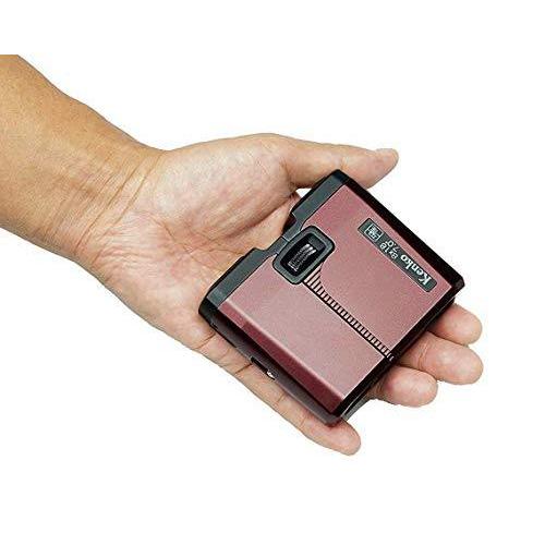 Kenko 双眼鏡 雅 8×18 フラットタイプ 8倍 口径18mm 紅殻色 065785 