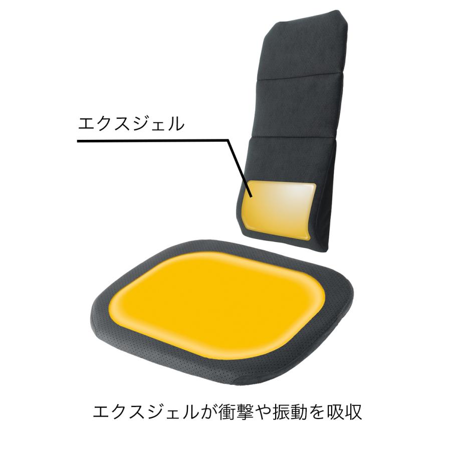 EXGEL（エクスジェル） ジェルクッション 腰痛 クッション 車 腰痛対策