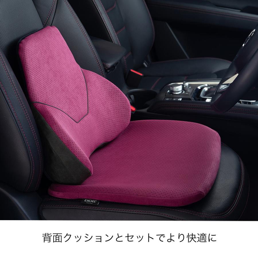 EXGEL（エクスジェル） ジェルクッション 腰痛 クッション 車 腰痛対策