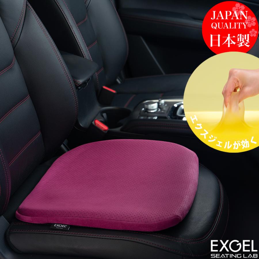 EXGEL（エクスジェル） ジェルクッション 腰痛 クッション 車 腰痛対策