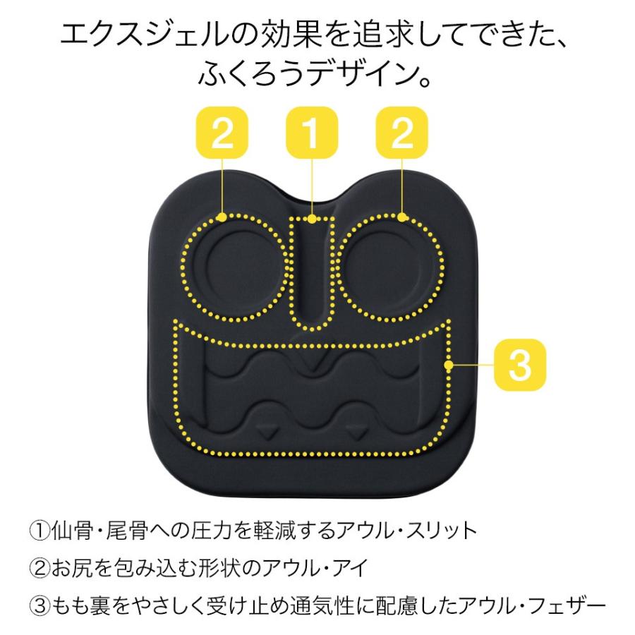 EXGEL ジェルクッション クッション 腰 姿勢 腰痛 腰痛対策 体圧