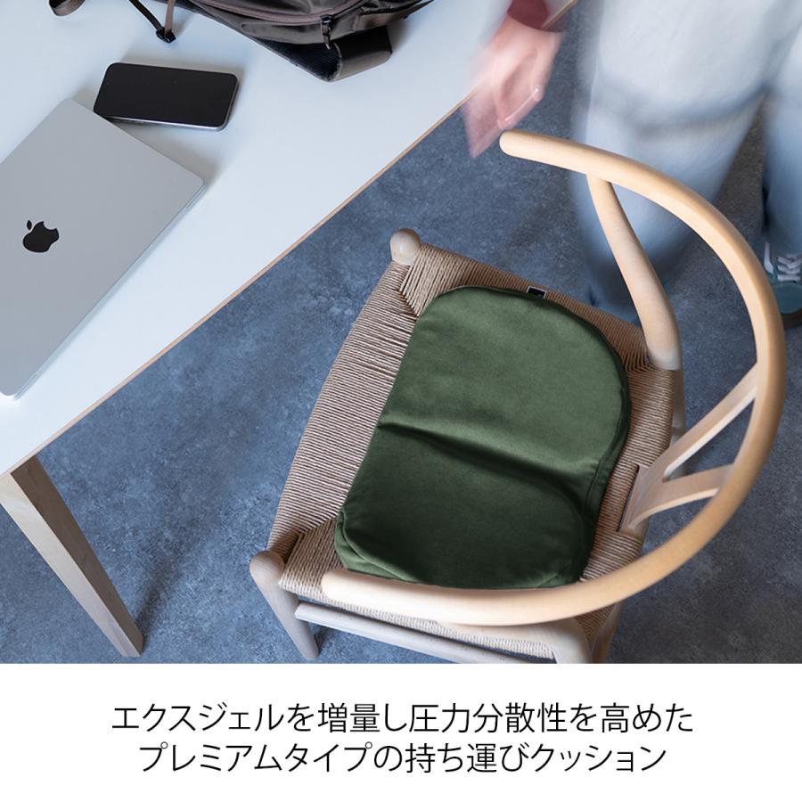 EXGEL エクスジェル　アウルカンフィクッション 「ブラウン」 EXGEL（エクスジェル） ジェルクッション ゲルクッション クッション