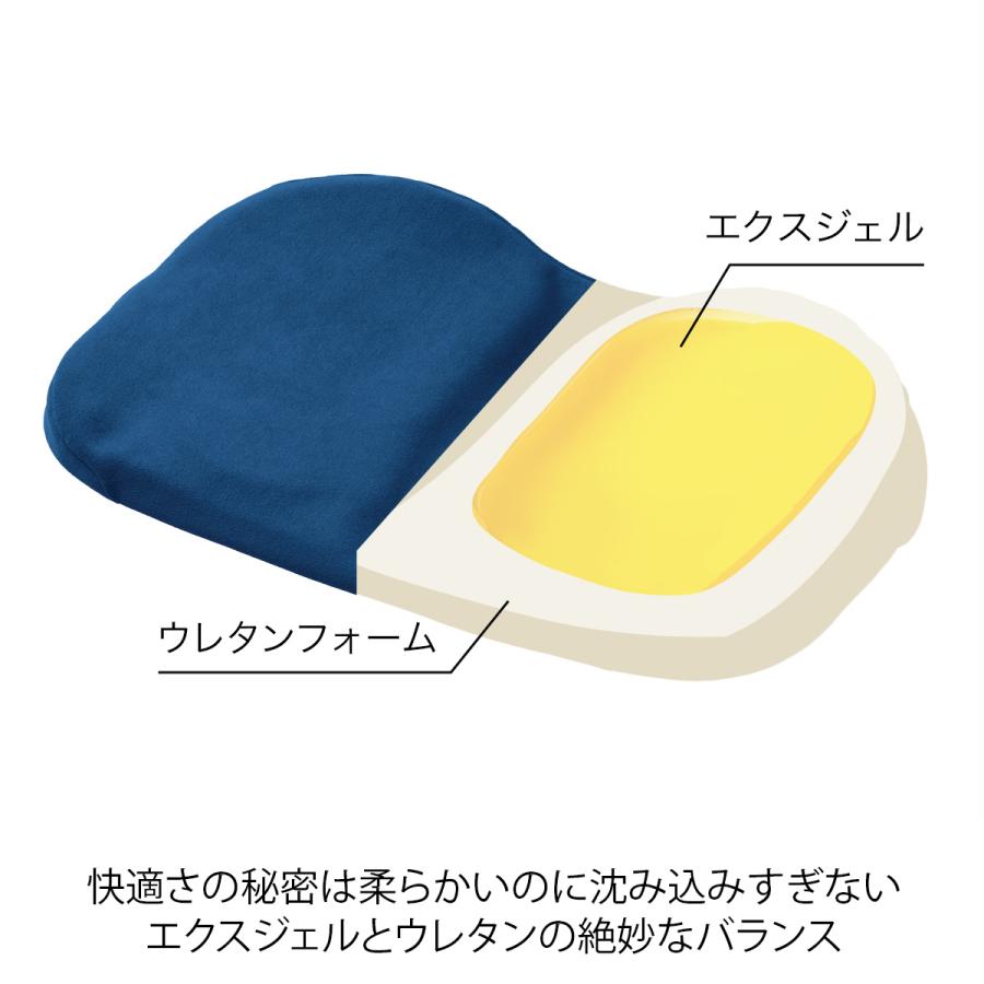EXGEL（エクスジェル） ジェルクッション ゲルクッション クッション
