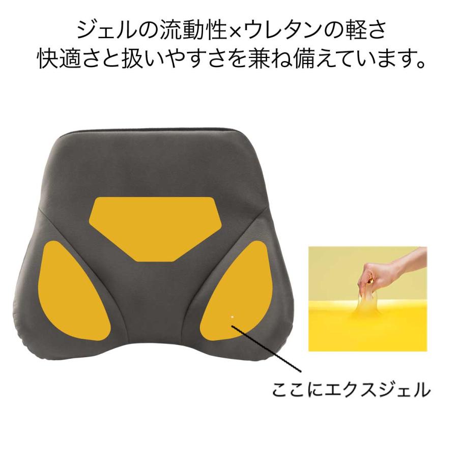 ジェルクッション 腰 腰痛 腰痛対策 背当て エクスジェル EXGEL ザ